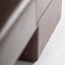 Escritorio de madera de acacia en color marrón – detalle
