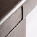 Escritorio de madera de acacia en color marrón – detalle