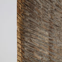 Escultura de madera de mango en color marrón – detalle