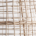 Escultura de ratán en color marrón – detalle