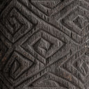 Escultura de suelo de madera de coco en color marrón – detalle