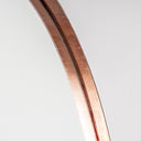 Espejo de hierro y MDF en color bronce 122 x 182 cm – detalle