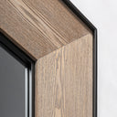 Espejo de madera de fresno y hierro 130 x 180 cm – detalle