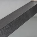 Espejo de madera de fresno y hierro 140 x 140 cm – detalle