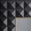 Espejo de madera de fresno y hierro 200 x 111 cm – detalle