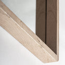 Espejo de madera de mango – detalle