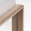 Espejo de madera de mango – Marrón claro / 81 x 120 cm – detalle