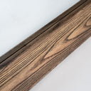 Espejo de madera de olmo en color marrón – detalle