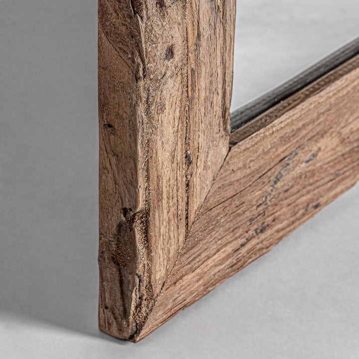 Espejo de madera de teca – detalle