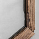 Espejo de madera de teca – detalle