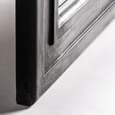 Espejo de MDF en color negro 60 x 130 cm – detalle