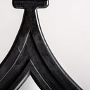 Espejo de MDF en color negro 60 x 130 cm – detalle
