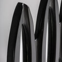 Espejo de MDF en color negro 73 x 101 cm – detalle
