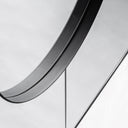 Espejo de MDF y hierro en color negro 61 x 91 cm – detalle