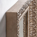 Espejo de resina en color beige envejecido – detalle