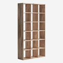 Estantería de madera de mango – Marrón claro