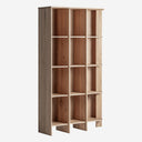 Estantería de madera de roble en color marrón – Diseño 4 / 120 x 40 x 210 cm