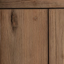 Estantería de madera de teca en color marrón – detalle