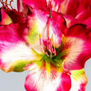 Flor artificial de plástico y poliéster (pack de 12) – detalle