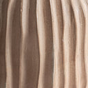 Jarrón de cerámica en color marrón claro 30 x 65 cm – detalle