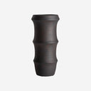 Jarrón de cerámica en color negro (pack de 2)