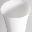 Jarrón de cristal en color blanco brillo – detalle