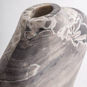 Jarrón de mármol en color gris 30 x 8 x 19 cm – detalle
