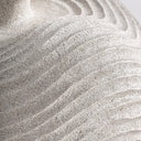 Jarrón de resina en color blanco – detalle