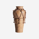 Jarrón de terracota en tonos marrones 30 x 56 cm