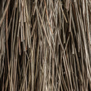 Lámpara colgante de fibra natural en color marrón 103 x 93 cm – detalle