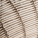 Lámpara colgante de ratán en color marrón 180 x 50 x 104 cm – detalle