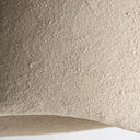 Lámpara colgante de resina en color blanco roto de líneas contemporáneas – 79 x 82 x 76 cm – detalle