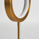 Lámpara de mesa de latón en color dorado – detalle