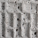 Lámpara de mesa de mármol y hierro en color gris 39 x 24 x 69 cm – detalle