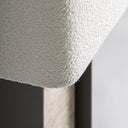 Lámpara de mesa de mármol y hierro en color gris 40 x 25 x 66 cm – detalle
