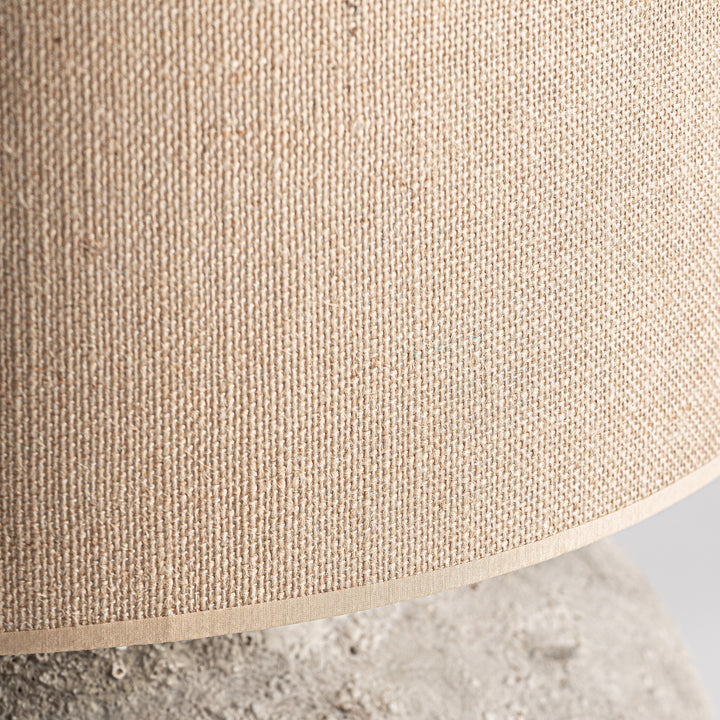Lámpara de mesa de terracota – detalle