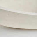 Lavabo de terrazo en color blanco – detalle
