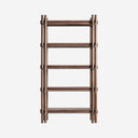 Librería de madera de acacia en color marrón