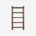 Librería de madera de acacia en color marrón