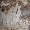 Lienzo de lienzo en tonos marrones de líneas contemporáneas 120 x 120 cm – detalle