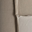 Lienzo de lienzo y madera de pino en tonos marrones 140 x 180 cm – Diseño 2 – detalle
