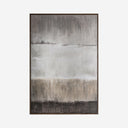 Lienzo de lienzo y madera de pino en tonos marrones 150 x 220 cm