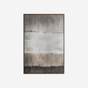 Lienzo de lienzo y madera de pino en tonos marrones 150 x 220 cm