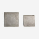 Macetero de terracota en color gris (juego de 2)