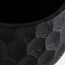 Macetero de terracota en color negro 52 x 55 cm (juego de 2) – detalle