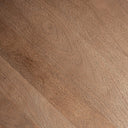 Mesa alta de bar de madera de mango y hierro en color negro – detalle