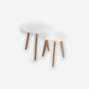 MESA AUXILIAR CT CITY BLANCO - Mesa auxiliar - El Workshop-50 Ø Y 40 Ø X 45 Y 40 Cm