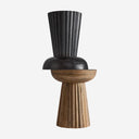 Mesa auxiliar de madera de mango 38 x 48 cm