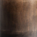 Mesa auxiliar de madera de mango y mármol en color marrón – detalle