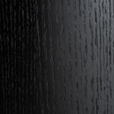 Mesa auxiliar de madera de roble y cerámica en color negro – detalle